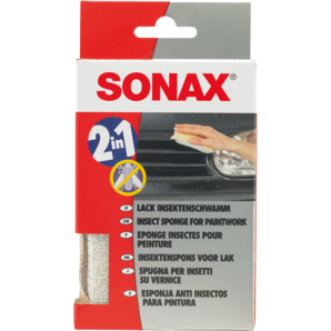 SONAX Универсальная мягкая губка для удаления насекомых двухсторонняя