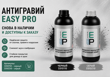 Антигравии EASY PRO в наличии и в новых флаконах