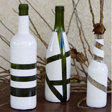 Украшение бутылок своими руками: способы и стили декора