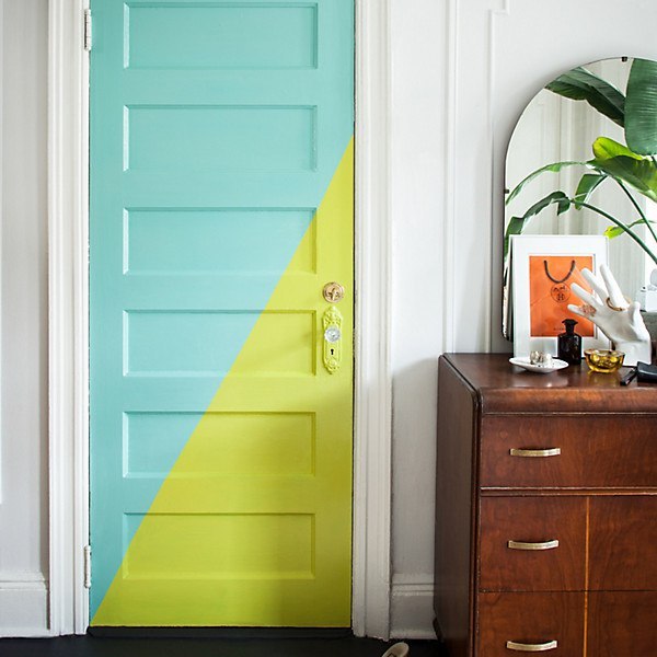 Как красиво покрасить двери межкомнатные по современному фото