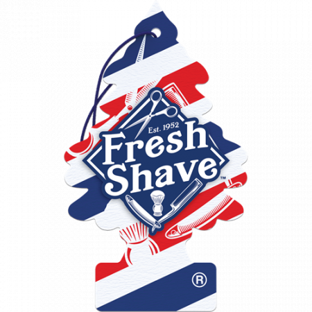 Ароматизатор Ёлочка "Барбершоп" (Fresh Shave)