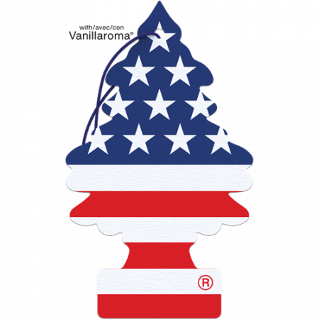 Ароматизатор Ёлочка "Американский флаг" (Vanilla Pride)