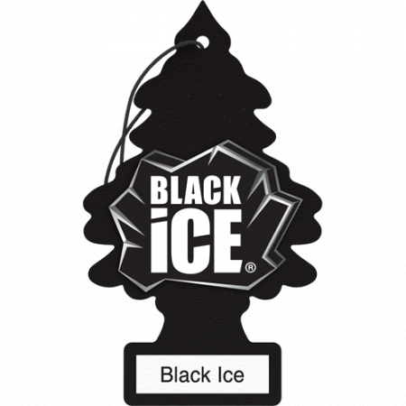 Ароматизатор Ёлочка "Черный лед" (Black Ice)