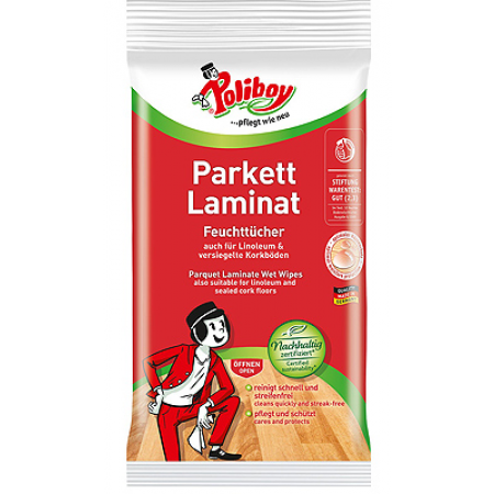 Влажные салфетки для паркета и ламината