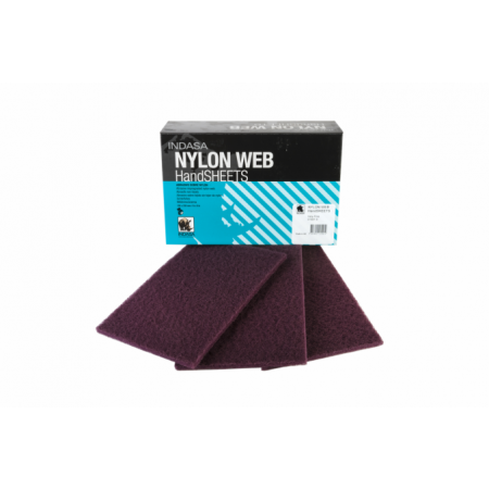 NYLON WEB Скотч-брайт VeryFine (коричневый) 230мм*155мм*6мм