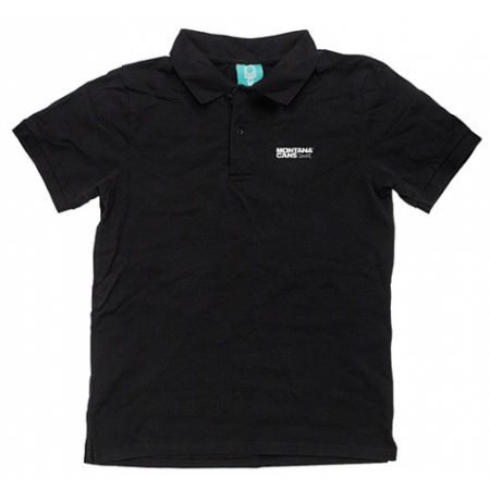 Поло чёрное, размер S