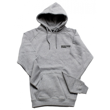 Толстовка с капюшоном серая, размер XL