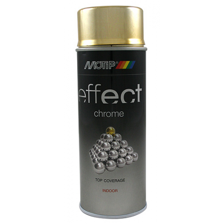 Деко Эмаль золотой хром