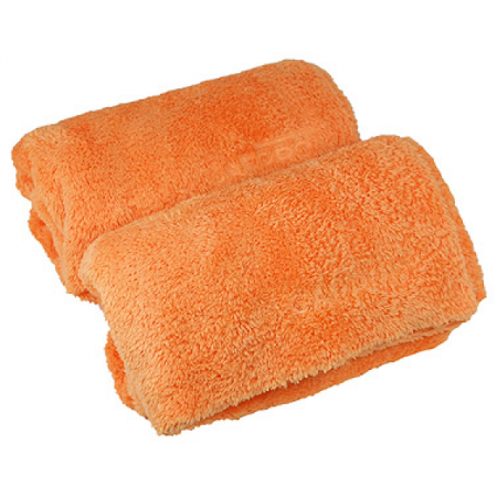 Микрофибровое полотенце оранжевое 40х60см, 350г/м2 Boa