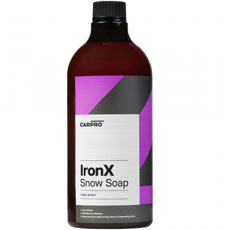 Очиститель коррозии-металлических вкраплений шампунь IronX Snow Soap 1l