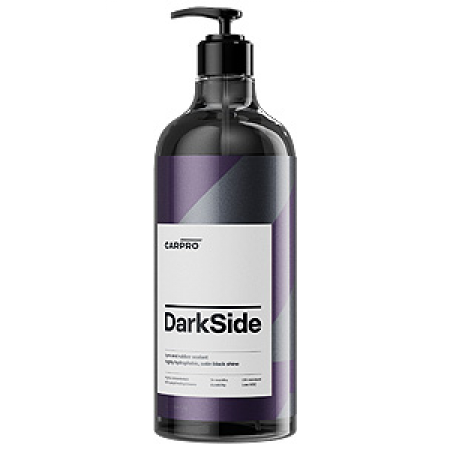 Полироль для резины и пластика-защитное покрытие+Помпа DarkSide 1l