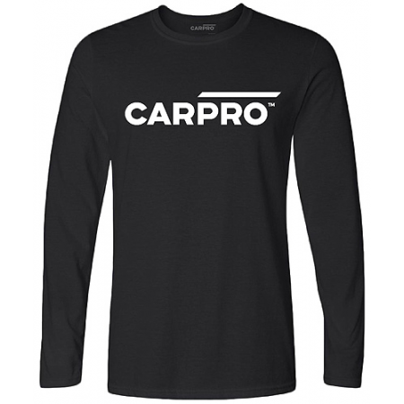 Лонгслив "CARPRO"  черная белый лого