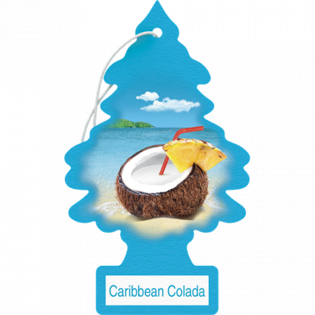 Ароматизатор Ёлочка "Карибский коктейль" (Caribbean Colada)