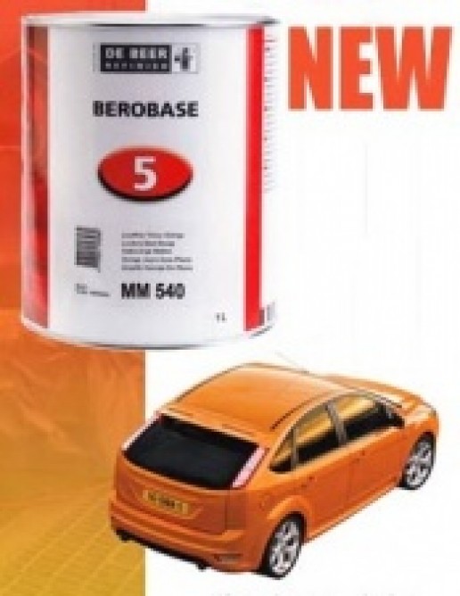 Новый компонент DE BEER ММ 540 BeroBase Yellow Orange.