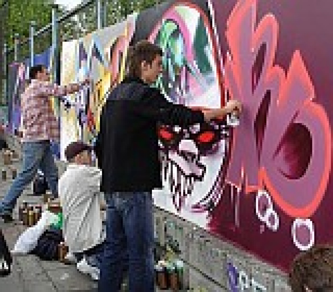 Фестиваль граффити в Новосибирске
